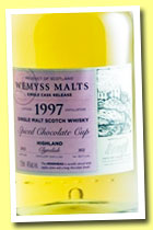 Clynelish 16 yo 1997/2013 'Spiced Chocolate Cup' (46%, Wemyss Malts, hogshead, 302 bottles)