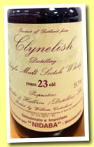 Clynelish 23 yo 1966/1989 (51.7%, Cadenhead for Nibada, 90 bottles)