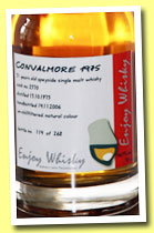 Convalmore 31 yo 1975/2006 (46.9%, Enjoy Whisky, 268 bottles)