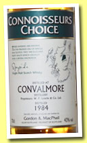 Convalmore 23 yo 1984/2008 (43%, Gordon & MacPhail, Connoisseur's Choice, refill sherry hogshead) 