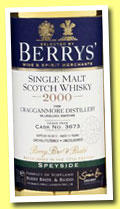Craggamore 2000/2011 (56.8%, Berry Bros & Rudd, cask #3673)