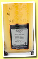 Craigduff 40 yo 1973/2013 (49.6%, Signatory Vintage, cask #2516, 616 bottles)