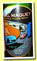 Del Maguey '100% Tobala' (45%, Del Maguey, mezcal, joven, lot #TOB-113, +/-2013) 