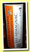 Domaine Le Sablé 1973 (40.1%, L'Encantada, bas-armagnac, +/-2013)