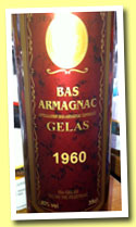 Gélas 1960/2013 (40%, OB, Bas-Armagnac, sélection spéciale Au Millésime Strasbourg)