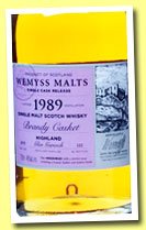 Glen Garioch 1989/2013 'Brandy Casket' (46%, Wemyss Malts, hogshead, 322 bottles)