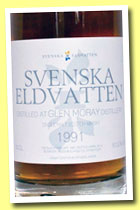Glen Moray 1991/2013 (57.5%, Svenska Eldvatten, hogshead, 270 bottles)