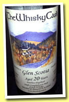 Glen Scotia 20 yo 1992/2012 (50.6%, The Whisky Cask, bourbon hogshead)