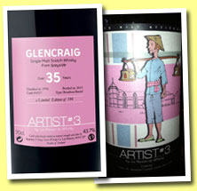 Glencraig 35 yo 1976/2013 (43.7%, La Maison du Whisky, Artists #3, bourbon barrel, cask #4257, 194 bottles)