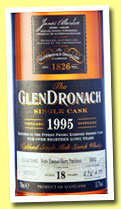 Glendronach 18 yo 1995/2013 (53.7%, OB, batch 9, PX sherry puncheon, cask #3302, 677 bottles)