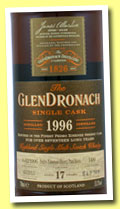 Glendronach 17 yo 1996/2013 (53.1%, OB, batch 8, Pedro Ximenez puncheon, cask #1490, 709 bottles???)