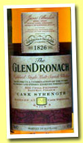 Glendronach ‘Cask Strength’ (54.9%, OB, batch 3, 2013)