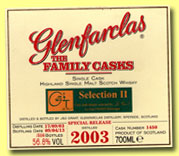 Glenfarclas 2003/2013 (56.8%, OB, Family Casks for Le Gus't, cask #1450, 316 bottles) 
