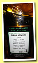Glenglassaugh 33 yo 1979/2012 (44.2%, Signatory, Cask Strength, hogshead, cask #1548, 230 bottles)