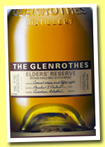 Glenrothes 'Elder's Reserve' (43%, OB, Manse Brae series, travel retail, 2013)