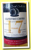 Glentauchers 1996/2013 (55.2%, Single Cask Collection, bourbon hogshead, cask #1155, 167 bottles)