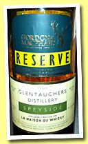 Glentauchers 1998/2013 (46%, Gordon & MacPhail Reserve for La Maison du Whisky, cask #2413, 317 bottles)