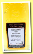 Inchmurrin 19 yo 1993/2012 (58.1%, Signatory Vintage, casks #2844-45, 511 bottles)