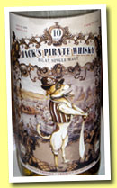 Jack's Pirate Whisky 10 yo (57.8%, Jack Wieber, cask #4627, 299 bottles, 2008)