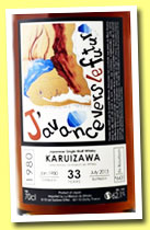 Karuizawa 33 yo 1980/2013 (62.1%, OB for La Maison du Whisky, bourbon, cask #6431, 124 bottles) 