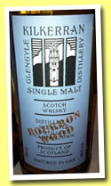 Kilkerran 9 yo 2004/2013 'Work in Progress - Bourbon Wood' (46%, OB, batch #5)