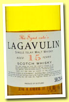 Lagavulin 15 yo (58.2%, The Syndicate, +/-1995?)