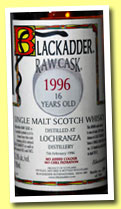Lochranza (Arran) 16 yo 1996/2012 (52.8%, Blackadder, Raw Cask, hogshead, cask #51, 309 bottles)