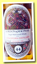 Longmorn 44 yo 1966/2011 (43.1%, Gordon & MacPhail for Limburg, Book of Kells, refill sherry hogshead, cask #281)