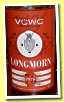 Longmorn 32 yo 1976/2008 (54.7%, V.C. Whisky Club, cask #5895, 125 bottles)