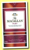 Macallan ‘Ruby’ (43%, OB, 1824 series, +/-2013) 