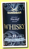Macduff 13 yo 2000/2013 (46.5%, Sansibar, sherry, 224 bottles)