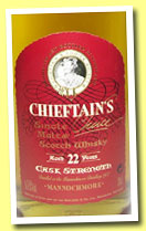 Mannochmore 21yo 1979 (56.1%, Chieftain’s Choice, +/-2001)