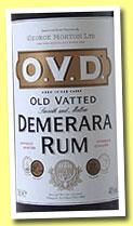 O.V.D. (40%, OB, George Morton, Demerara, +/-2013)