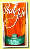 Paul John 'Classic Select Cask' (55.2%, OB, India, 2013)