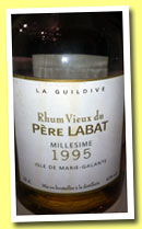 Père Labat 1995 (42%, OB, Guadeloupe, rhum agricole, +/-2010)