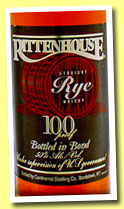 Rittenhouse (100° US proof – 50%, OB, USA, Straight Rye, +/-2012)