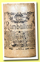 Rumbullion! Navy-Strength (57%, Master of Malts, Professor Cornelius Ampleforth, +/-2013)