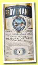Speyburn 7 yo 2004/2012 (46%, Douglas Laing, Provenance, cask #8498)