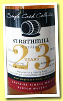Strathmill 23 yo 1990/2013 (51.3%, Single Cask Collection, sherry butt) 