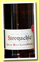 Benrinnes 12 yo 'Stronachie' (43%, A.D. Rattray, batch #02/12, 2012)