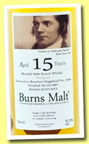 Westport 15 yo 1997/2013 (52.5%, The Whisky Barrel, Burn's Malt, bourbon hogshead, cask #3299)