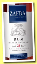 Zafra 21 yo 'Master Reserve' (40%, OB, Panama, +/-2013)