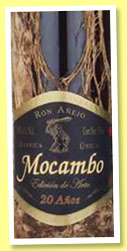 Mocambo 20 yo (40%, OB, Mexico, Art Edition, barrica unica #106, +/-2014)